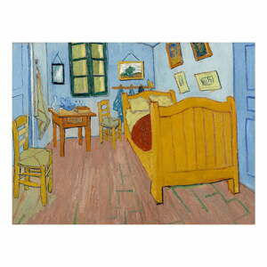 Reprodukce obrazu Vincenta van Gogha - The Bedroom, 40 x 30 cm