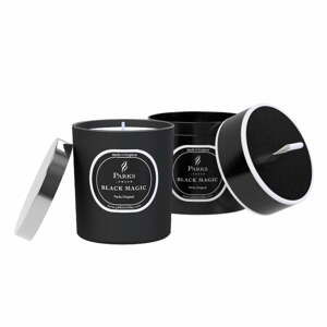 Svíčka s vůní vanilky, pačuli a levandule Parks Candles London Black Magic, 50 hodin hoření