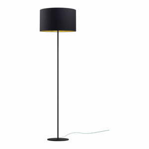 Černozlatá stojací lampa Sotto Luce Mika, ⌀ 40 cm