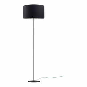 Černostříbrná stojací lampa Sotto Luce Mika, ⌀ 40 cm