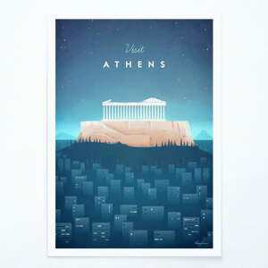 Plakát Travelposter Athens, A2