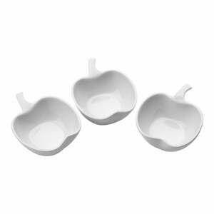 Sada 3 porcelánových servírovacích misek Premier Housewares Apple Shape