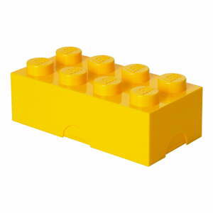 Žlutý svačinový box LEGO®