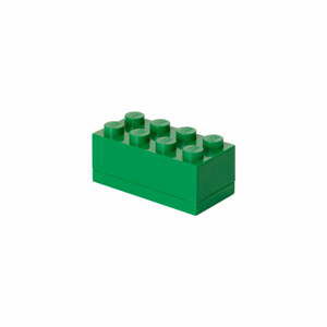 Zelený úložný box LEGO® Mini Box Lungo