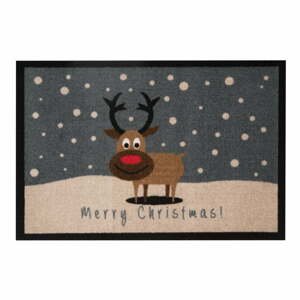 Rohožka Hanse Home Merry Christmas Reindeer, 40 x 60 cm