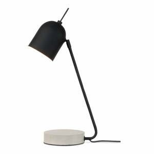 Černo-šedá stolní lampa s kovovým stínidlem (výška 57 cm) Madrid – it's about RoMi