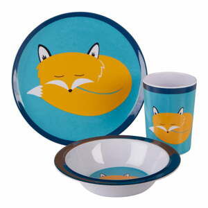 3dílný dětský jídelní set Premier Housewares Mimo Felix Fox